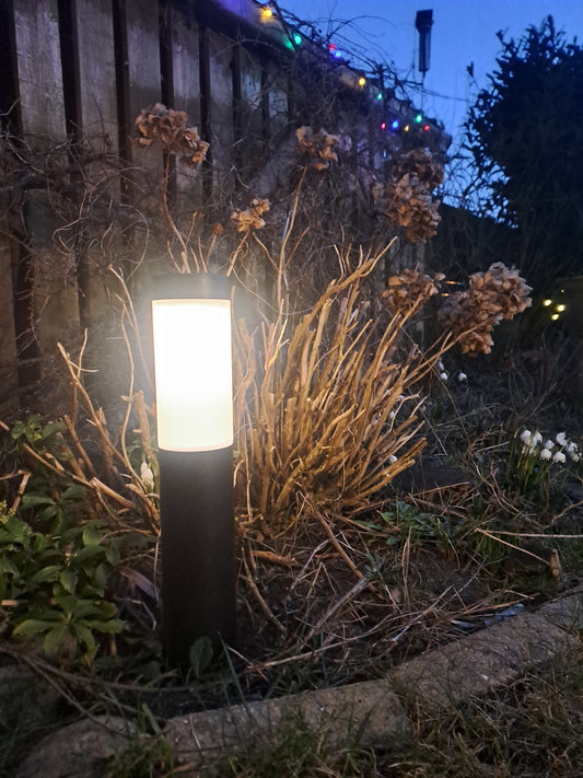 Nord – 2 pak solcelle stibelysning med varmt, elegant LED-lys