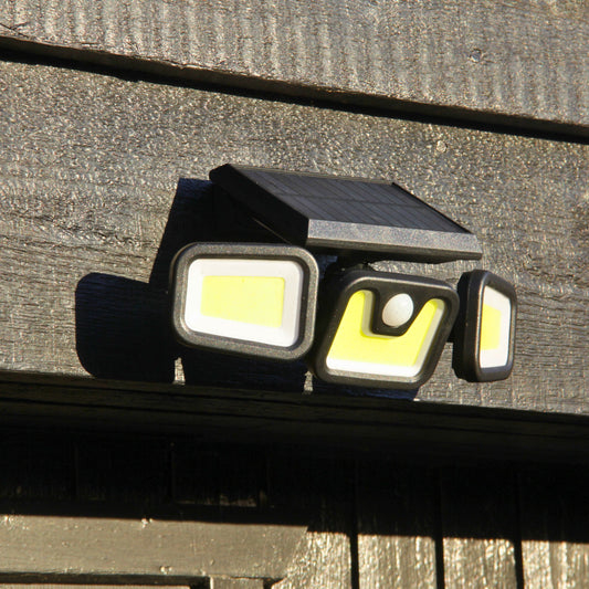 Ravn - Kraftig solcelle lampe med sensor